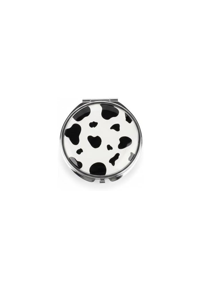 Daiso Compact Mirror with Metallic Frame - Assorted Colors - Image 4